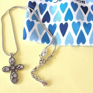 Brighton Halo Cross Necklace